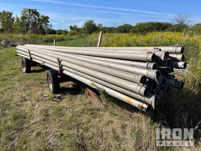Quantity of (35) 5 in Stainless Steel Tuyau d'irrigation