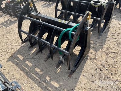 Mid-State 60 in Skid Steer Root Rake