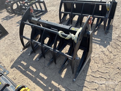 Mid-State 60 in Skid Steer Root Rake