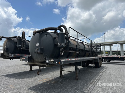 2015 Dragon 5460 gal T/A Vacuum Tanker Trailer
