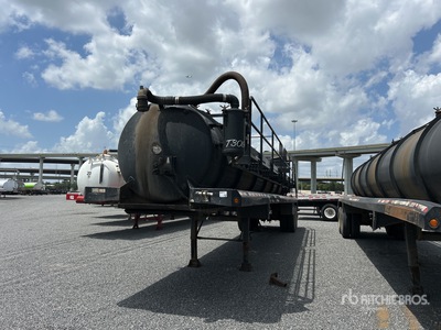 2014 Dragon 5460 gal T/A Vacuum Tanker Trailer