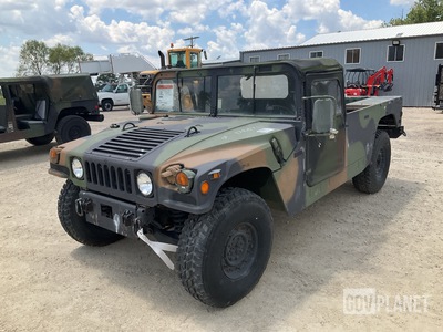 1997 AM General M1097A2 HMMWV 2 Door Soft Top w/Truck Body