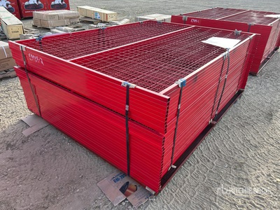 Quantity of Canex 8 ft x 6 ft Powder Coated Valla (Unused)