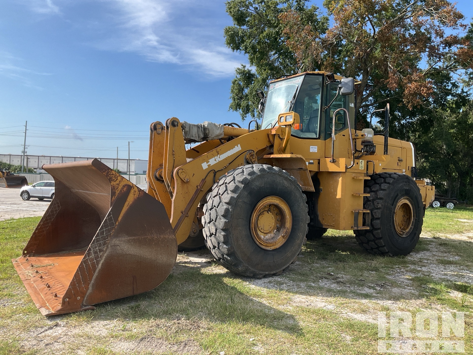 2005 Kawasaki 90ZV Wheel Loader in Tampa, Florida, United States