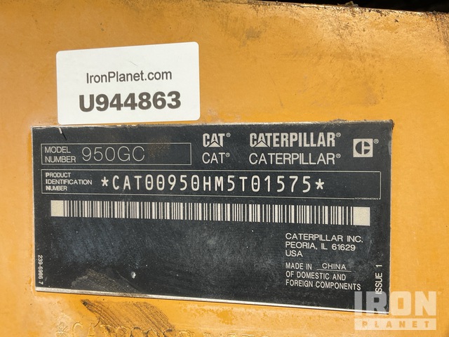 CARGADOR FRONTAL 2019 CATERPILLAR 950GC