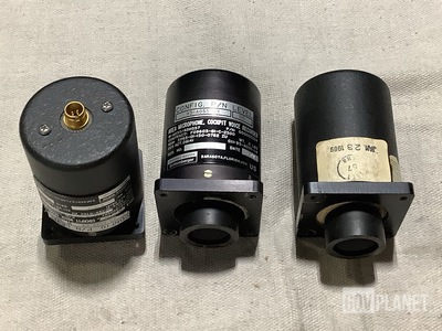 (5) Fairchild Weston 93-A055-04 Cockpit Voice Recorder Area Microphones