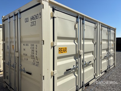20 ft Standard Multi-Door Storage Container