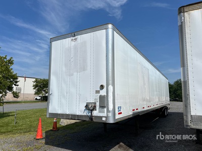 2012 Wabash 53 ft x 102 in T/A Van Trailer