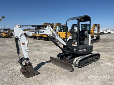 2014 Bobcat E26 Mini Excavadora