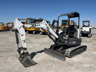 2014 Bobcat E26 Mini Excavadora
