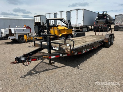 2013 PJ 25 ft T/A Remorque Basculante Pour Équipement