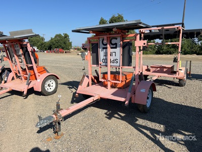 2008 National Signal Electric Radar Trailer