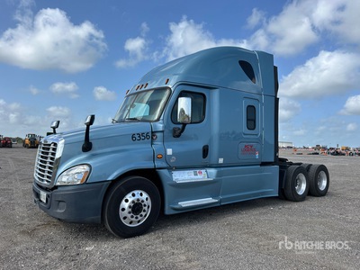 2017 Freightliner Cascadia 125 6x4 Tracteur routier couchette