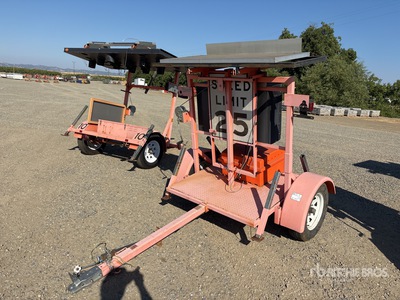2008 National Signal Electric Radar Trailer