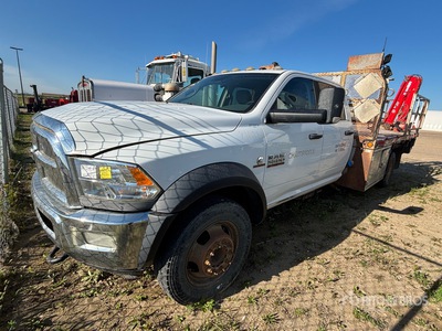 2010 Maxilift 200.2 E 3476 lb Knuckle Boom on 2013 Ram 5500 SLT 4x4 Crew Cab Boom Truck (Inoperable)