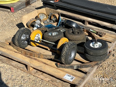 Quantity of Assorted Casters and Wheels Divers