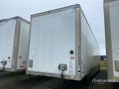 2015 Wabash DVCVHPC 53 ft x 102 in T/A Rimorchio furgonato