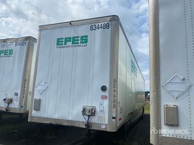 2015 Wabash DVCVHPC 53 ft x 102 in T/A Geschlossene Anhänger