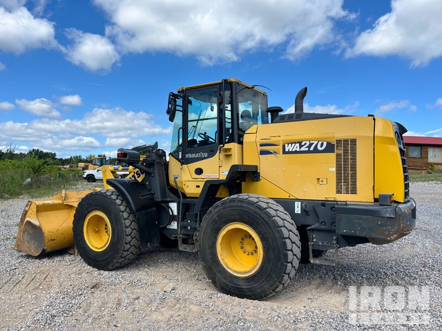 CARGADOR FRONTAL 2019 KOMATSU WA2708
