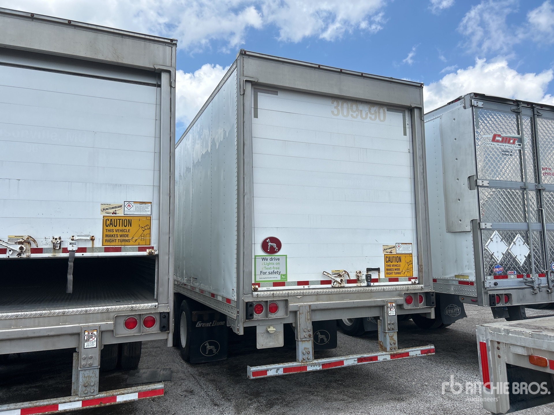 2017 Great Dane 53 ft x 102 in T/A Multi -Temp Refrigerated Trailer