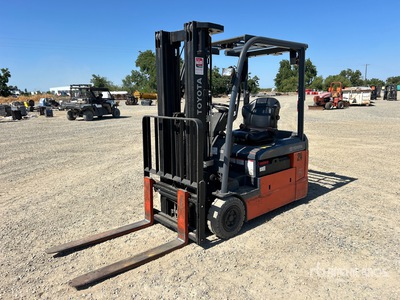 2017 Toyota 8FBE20U 3180 lb Electric Forklift