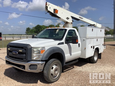 2012 Versalift TEL29N-O3 on 2012 Ford F-450 XL 4x4 バケツトラック