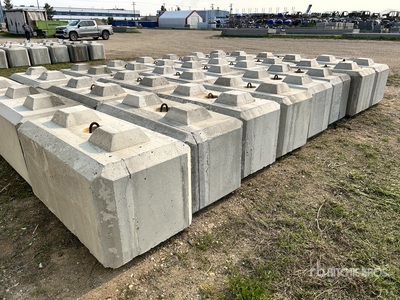 Quantity of (24) Concrete Barrera