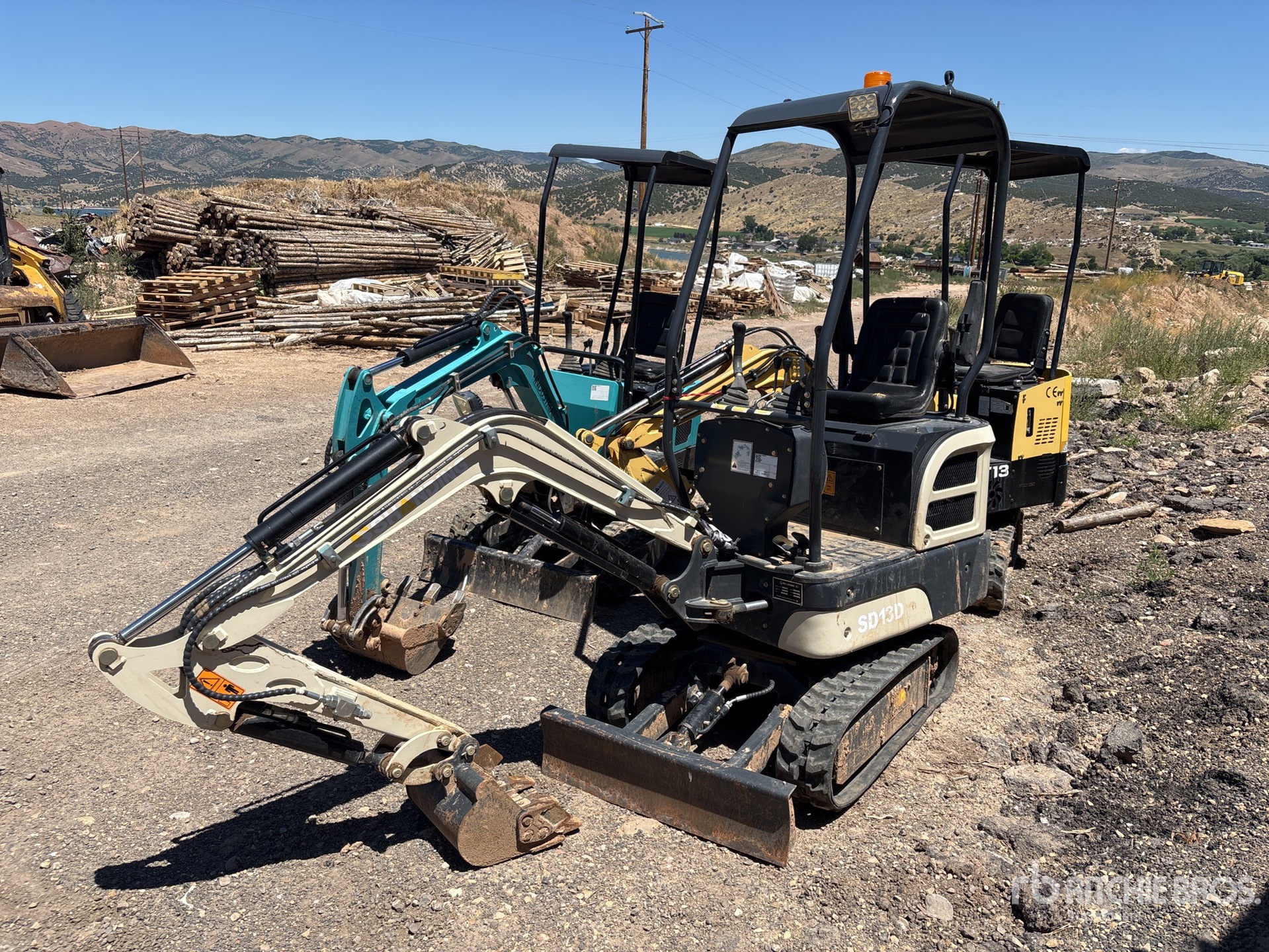2022 SHANDING SD13E Mini Excavator