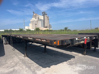 2006 Fontaine EFTW-7-8048WSAWK 48 ft T/A Spread Axle Flatbed Trailer