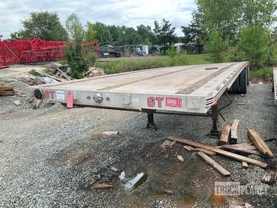 1997 Benson 45 ft T/A Spread Axle Flatbed Trailer