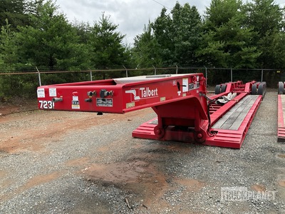 2014 Talbert T4DW-50-HRG-1-11-RC 50 ton Quad/A Removable Gooseneck Lowboy Trailer