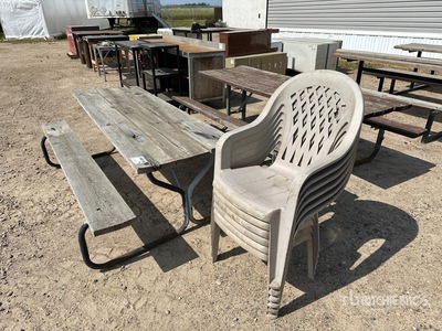 Quantity of (2) Picnic Tables Divers