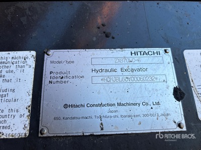 2021 Hitachi ZX870LC-5B VG Tracked Excavator