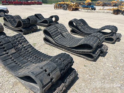 Quantity of (20)    Rubber Tracks - Fits Compact Track Loader