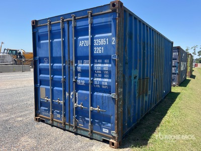20 ft Standard Container per stoccaggio