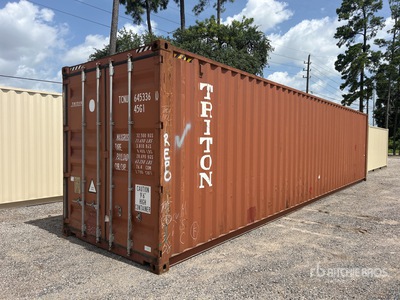 40 ft High Cube Storage Container