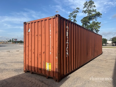 40 ft High Cube Contenedor de almacenamiento