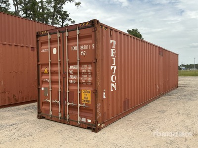40 ft High Cube Contenedor de almacenamiento