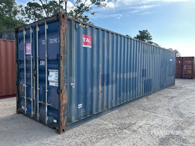 40 ft High Cube Lagercontainer