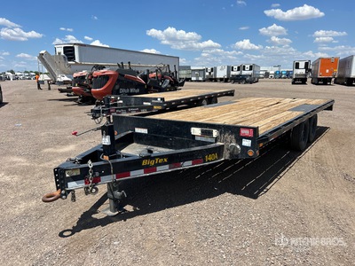 2022 Big Tex 14OA-20BK-8SIR 20 ft T/A Equipment Trailer