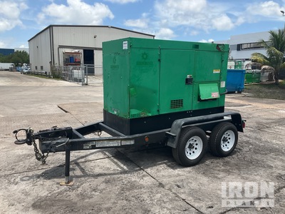 2018 MQ Power DCA45SSIU4FSG 36 kW Mobile Generator Set