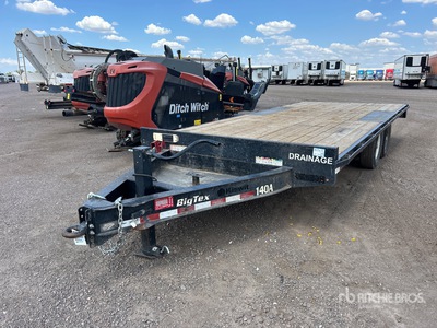 2018 Big Tex 20 ft T/A Equipment Trailer