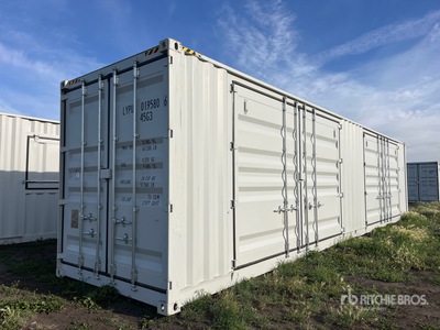 2024 40 ft High Cube Multi-Door Storage Container