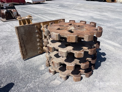 36 in Excavator Compaction Wheel