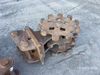 24 in Excavator Compaction Wheel