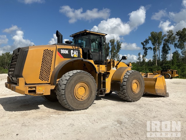 CARGADOR FRONTAL 2014 CATERPILLAR 980K