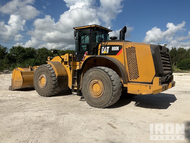 CARGADOR FRONTAL 2014 CATERPILLAR 980K