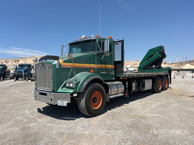 2008 Palfinger Knuckle Boom on 2009 Kenworth T-800 6x4 Kranwägen