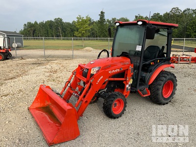 2021 Kubota LX2610HSDC 4WD Utility Tractor