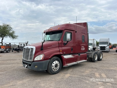 2012 Freightliner Cascadia 125 6x4 T/A Sleeper Truck Tractor
